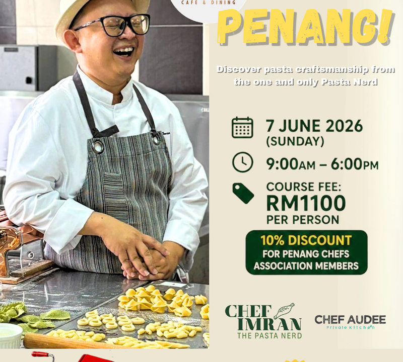 Pasta Masterclass: Platta, Penang