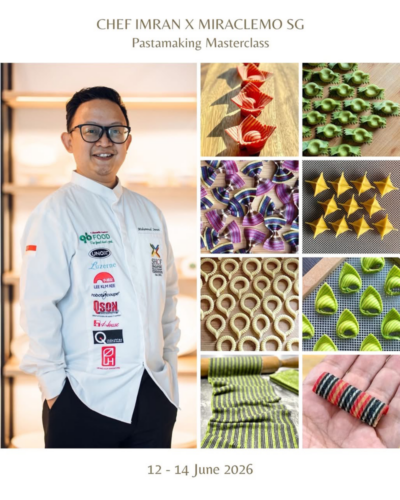 Pasta Masterclass - Chef Imran x Miraclemo SG
