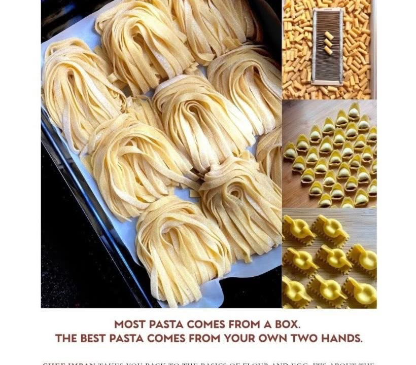 Beginner & Intermediate Pasta Making Workshop - Simple Bakehouse Studio x Chef Imran (Batam)