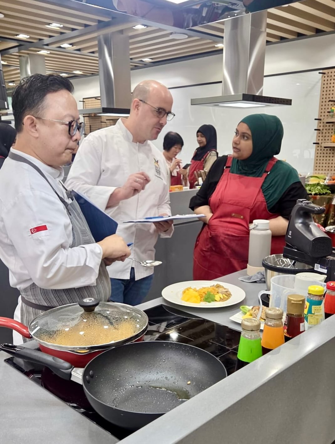 Culinary Demo & Mystery Box Judging